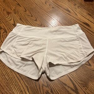 White lululemon shorts!